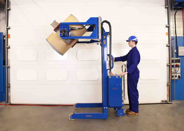 STS Power Clamp Drum Rotator/Tipper (Pneumatic)