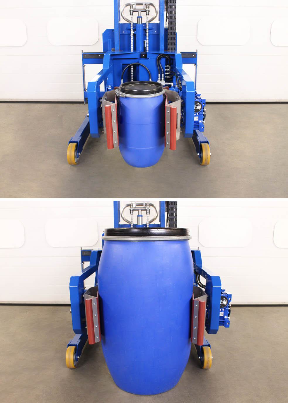 STS Power Clamp Drum Rotator/Tipper (Pneumatic)