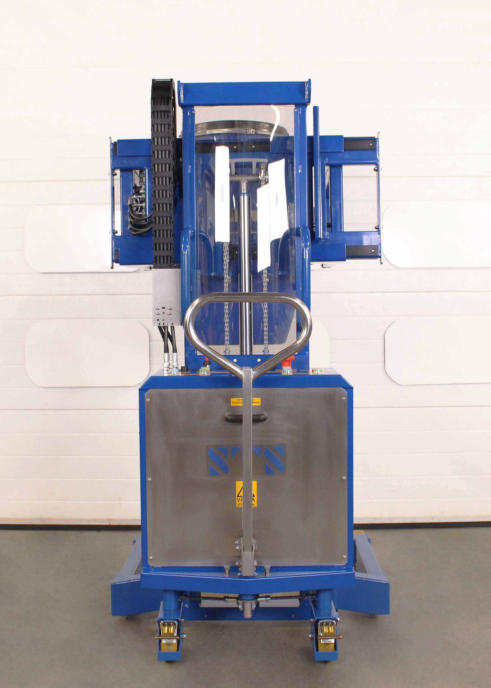 STS Power Clamp Drum Rotator/Tipper (Pneumatic)