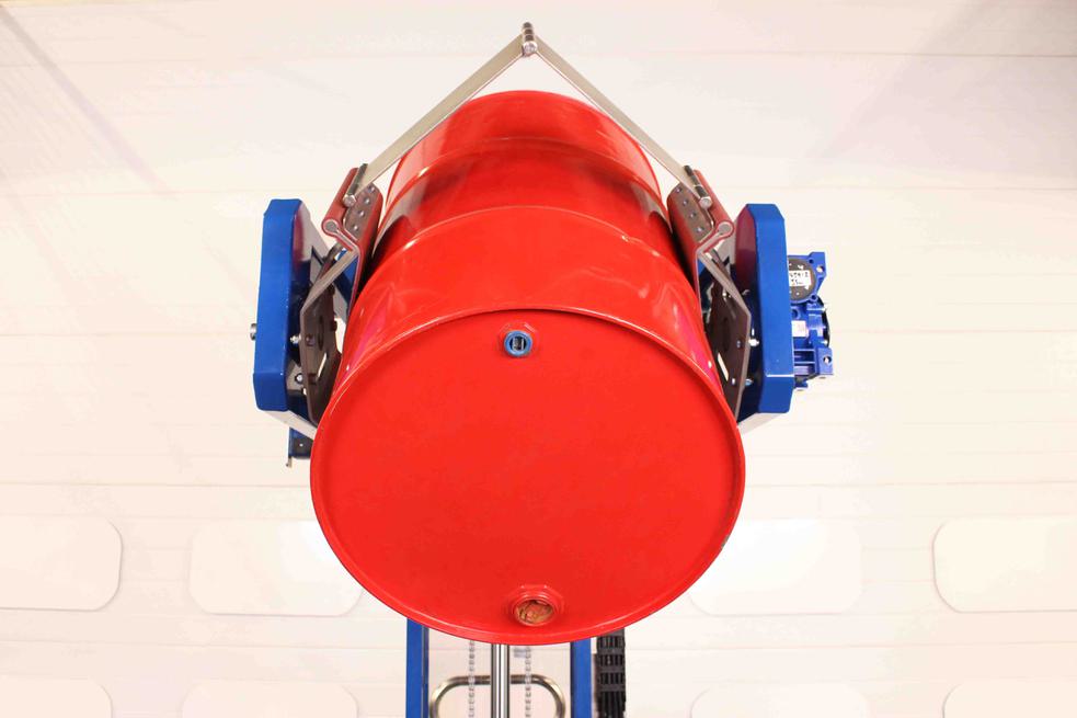 STS Power Clamp Drum Rotator/Tipper (Pneumatic)
