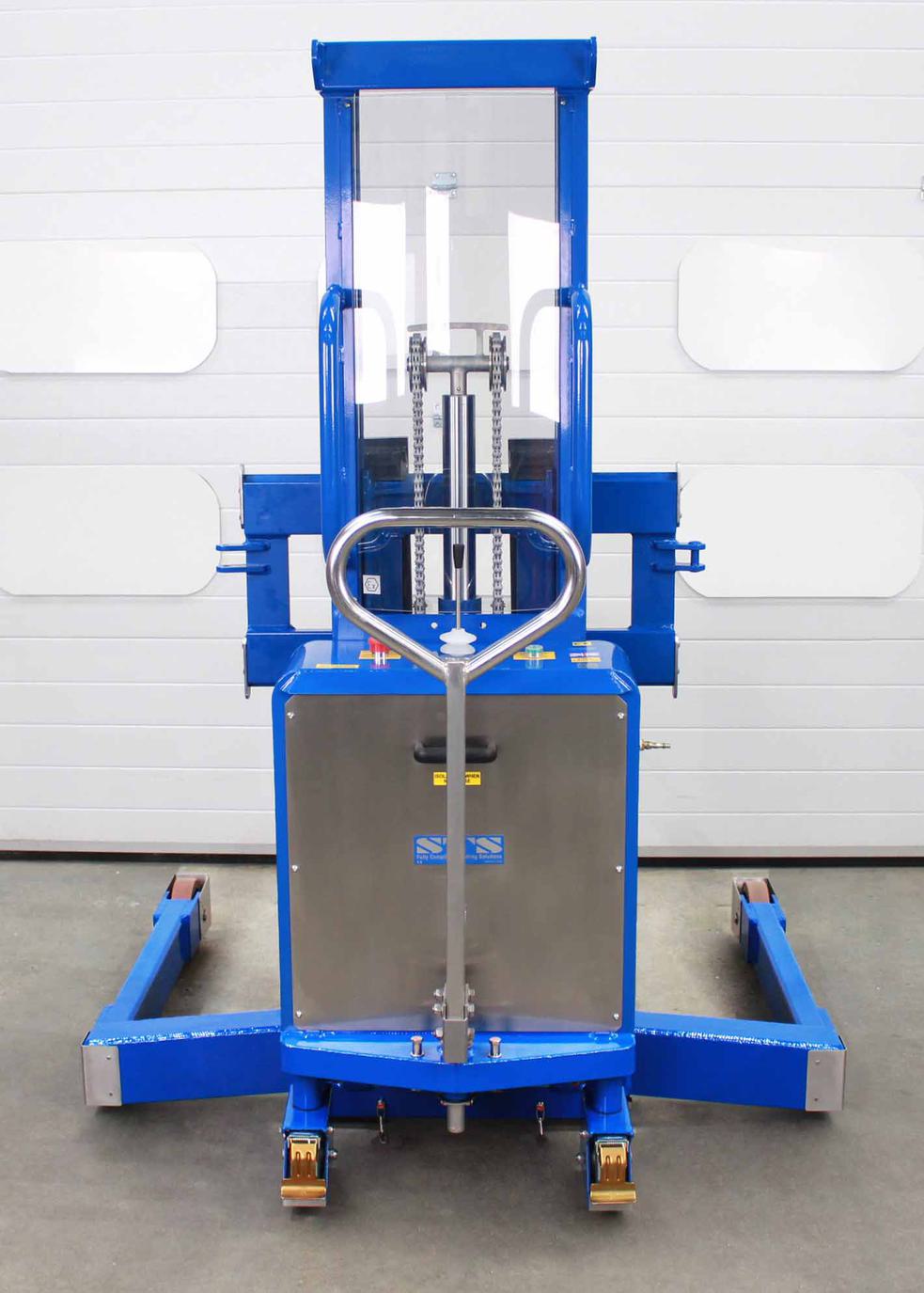 STS ATEX Straddle Stacker with Weighing System