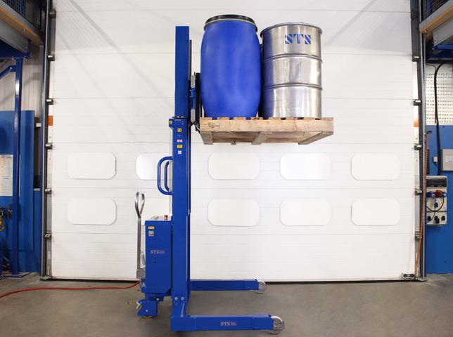 Lifting Machine Stp STS ATEX Telescopic Pedestrian Stacker Truck — Ballinphellic Lifting ...