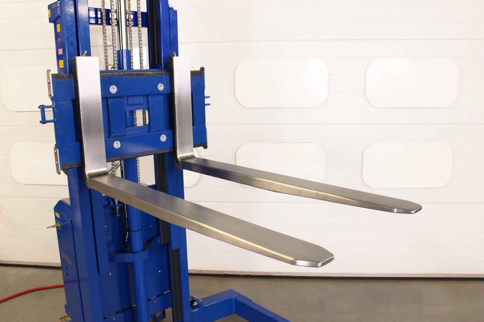 STS ATEX Telescopic Pedestrian Stacker Truck