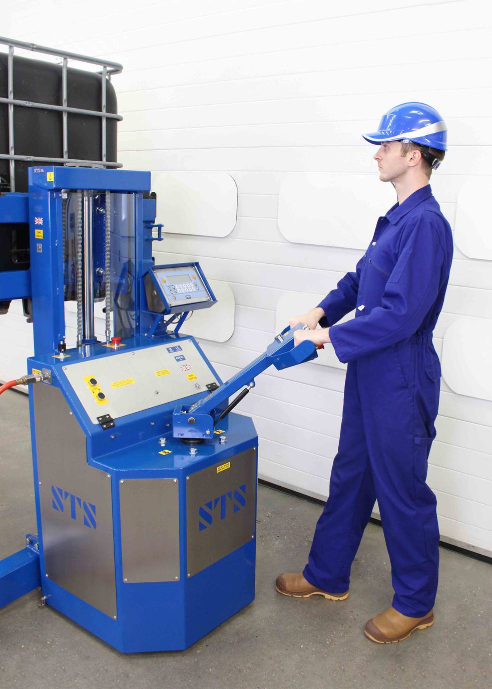 Lifting Machine Stp STS ATEX Power Drive Stacker with Weighing System — Ballinphellic ...