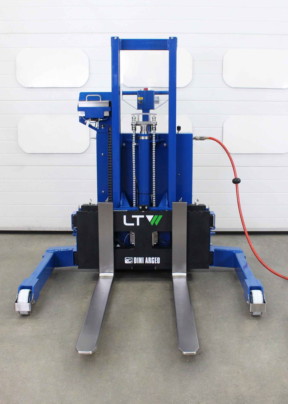 STS ATEX Power Drive Stacker with Weighing System