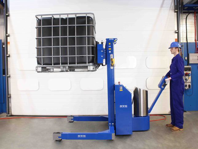 STS ATEX Power Drive Stacker with Weighing System