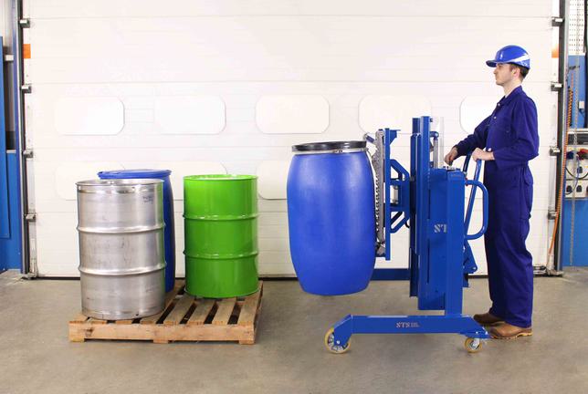 STS Drum Mover (Side-shift & Weigh Scales)