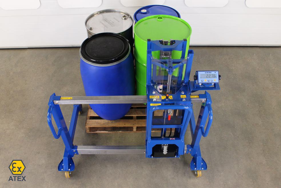 STS Drum Mover (Side-shift & Weigh Scales)