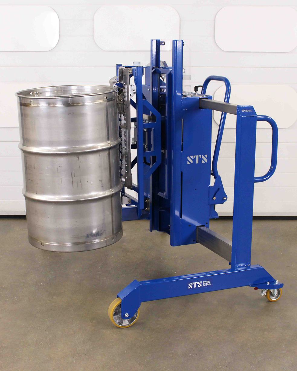 STS Drum Mover (Side-shift & Weigh Scales)