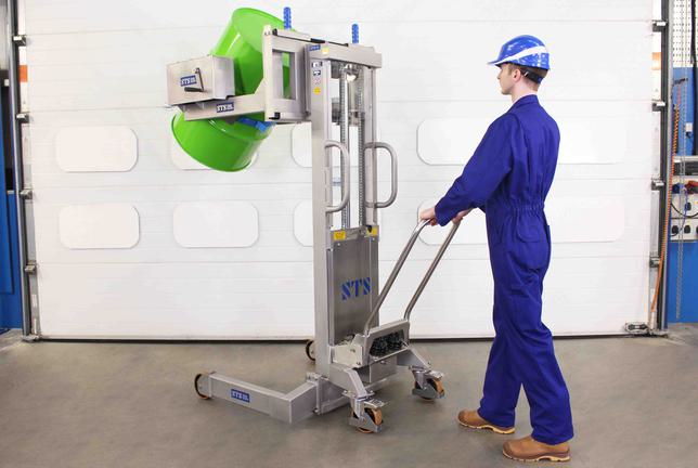 STS Universal Drum Rotator/Tipper (Manual) Stainless Steel