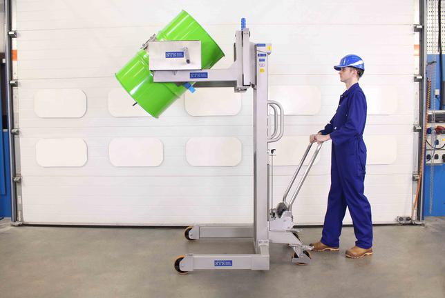 STS Universal Drum Rotator/Tipper (Manual) Stainless Steel