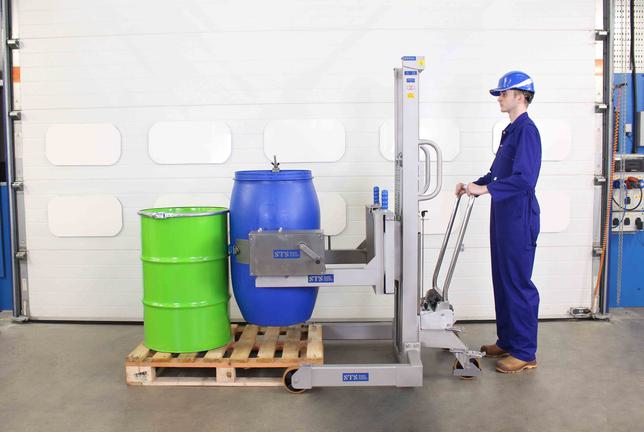 STS Universal Drum Rotator/Tipper (Manual) Stainless Steel