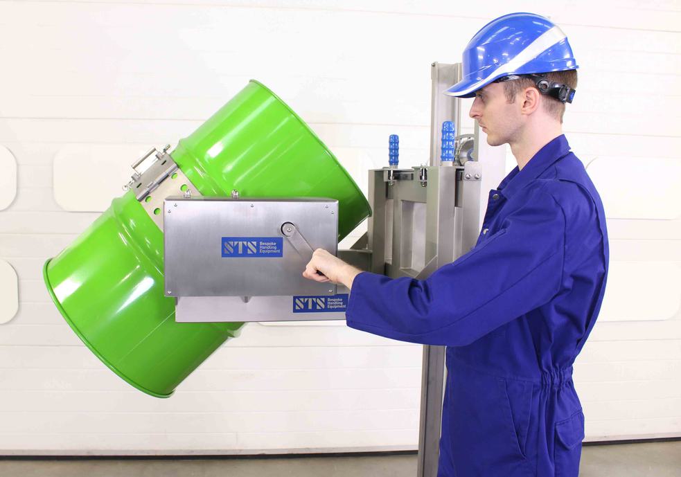 STS Universal Drum Rotator/Tipper (Manual) Stainless Steel