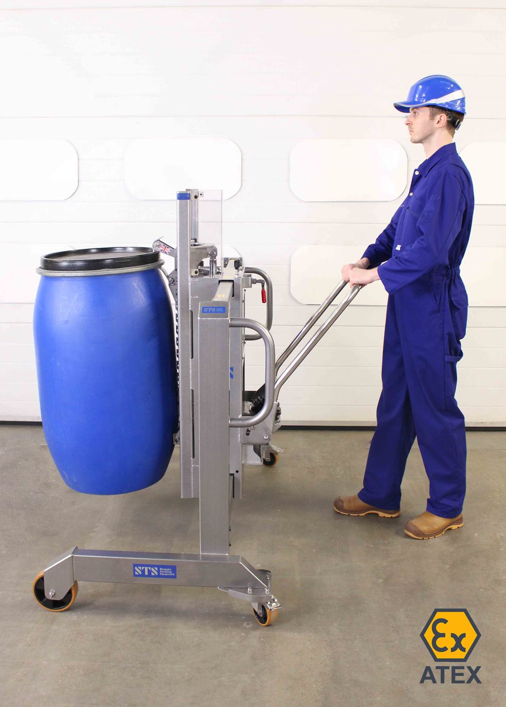 STS Drum Mover (Side-shift) Stainless Steel
