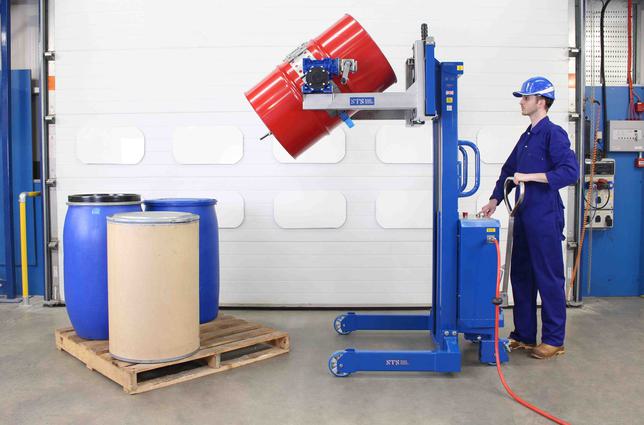 STS Universal Drum Rotator/Tipper (Pneumatic)