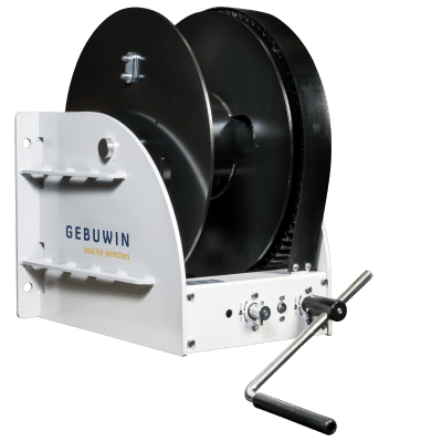 Worm gear hand winch 3000kg