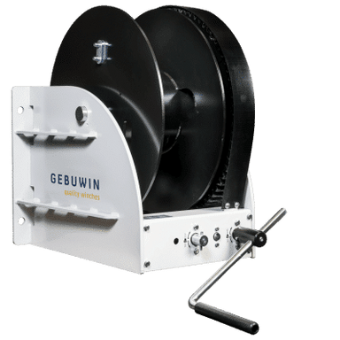 Worm gear hand winch 2500kg