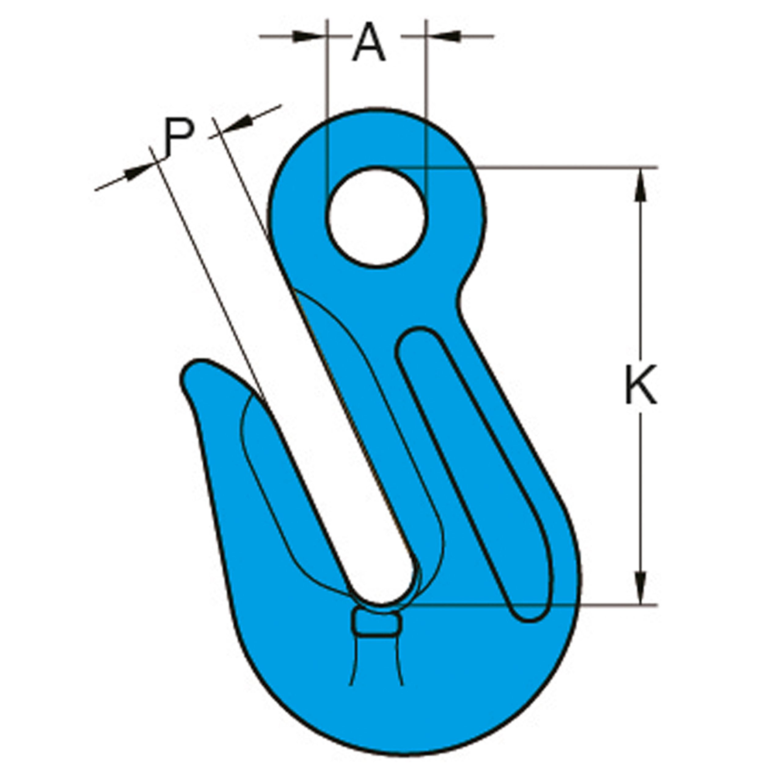 X-041 G100 Eye Grab Hook
