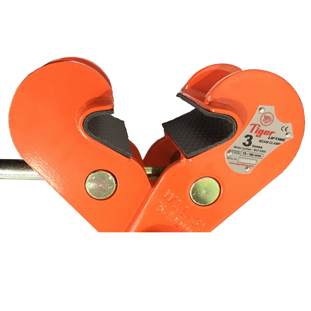 BCF Fixed Jaw Beam Clamp with Shackle