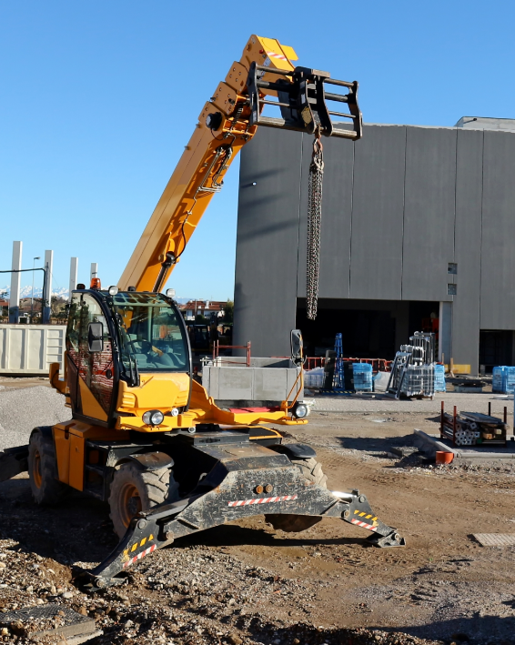 NPORS 360 Teleporter telehandler
