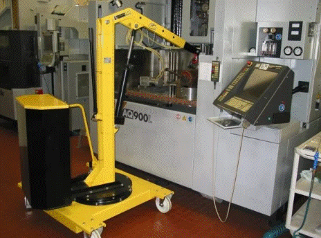 crane 01B5P for cnc machine tools installation