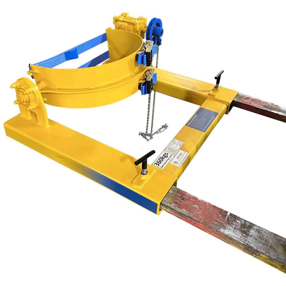 Fork Mounted Drum Rotator