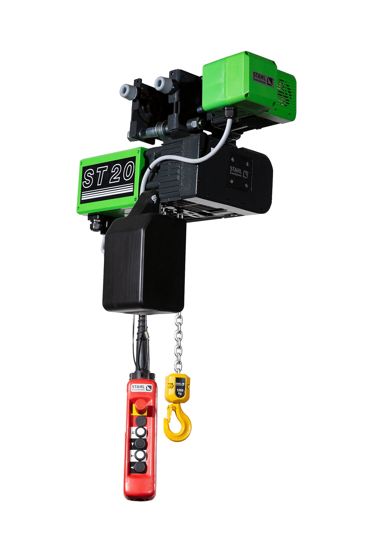 Stahl ST Electric Chain Hoist (1000Kg) with integrated Electric Trolley