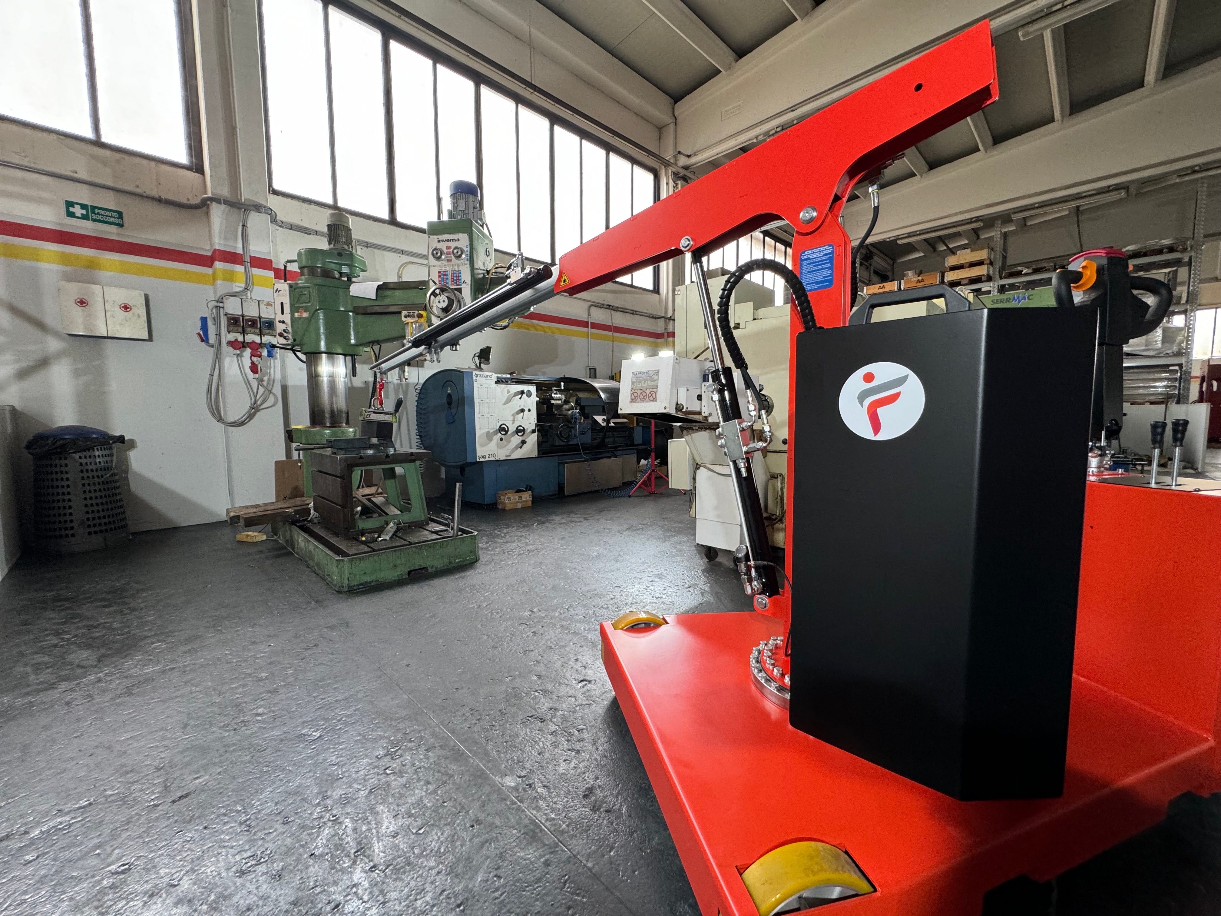 mobile lifting solution Flex G750DBL with levers
