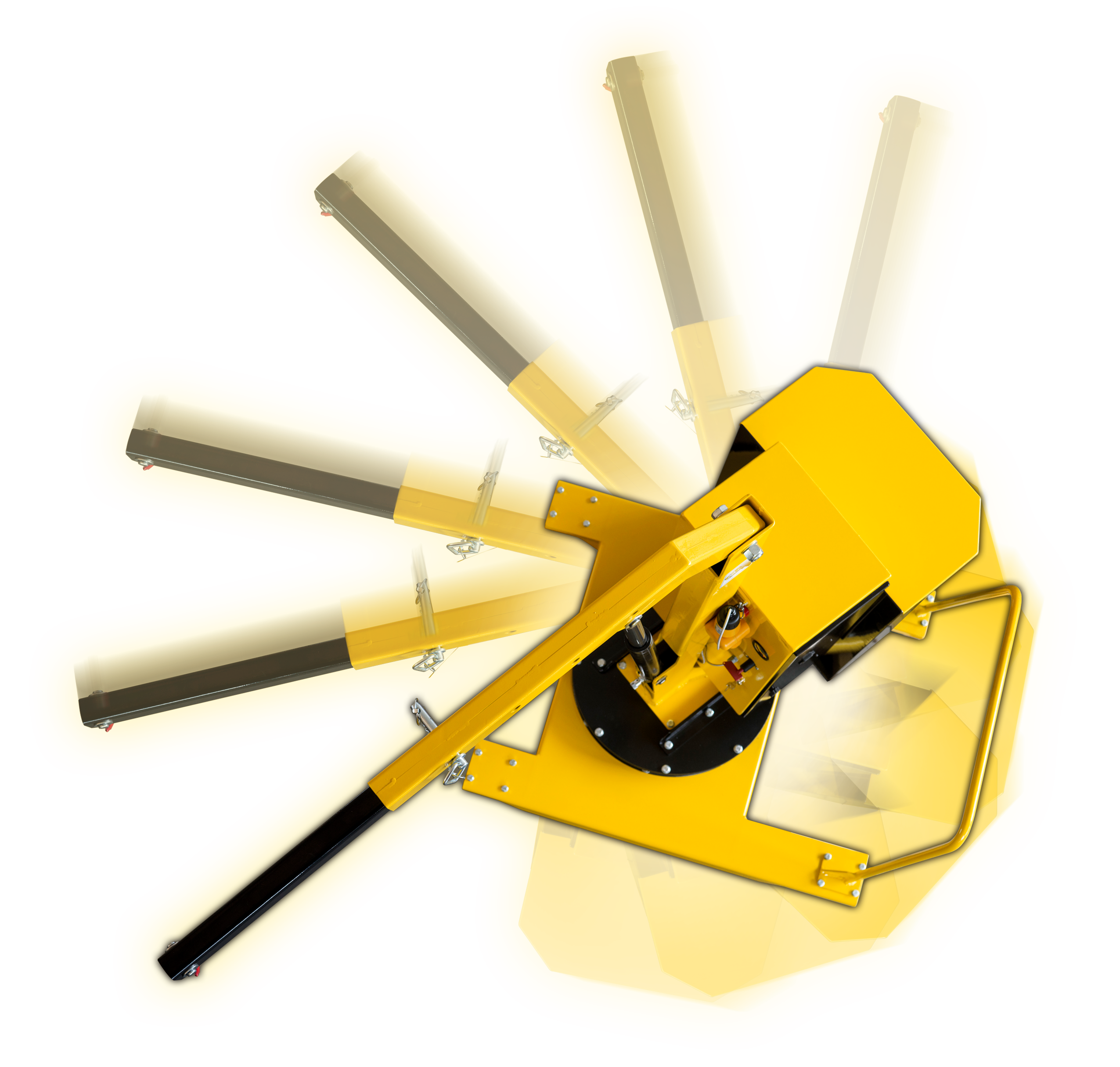 mobile lifting tool small crane with swivelling arm model 01B2SE