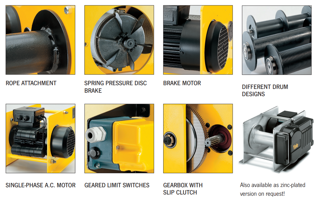 Yale RPE Electric Winch