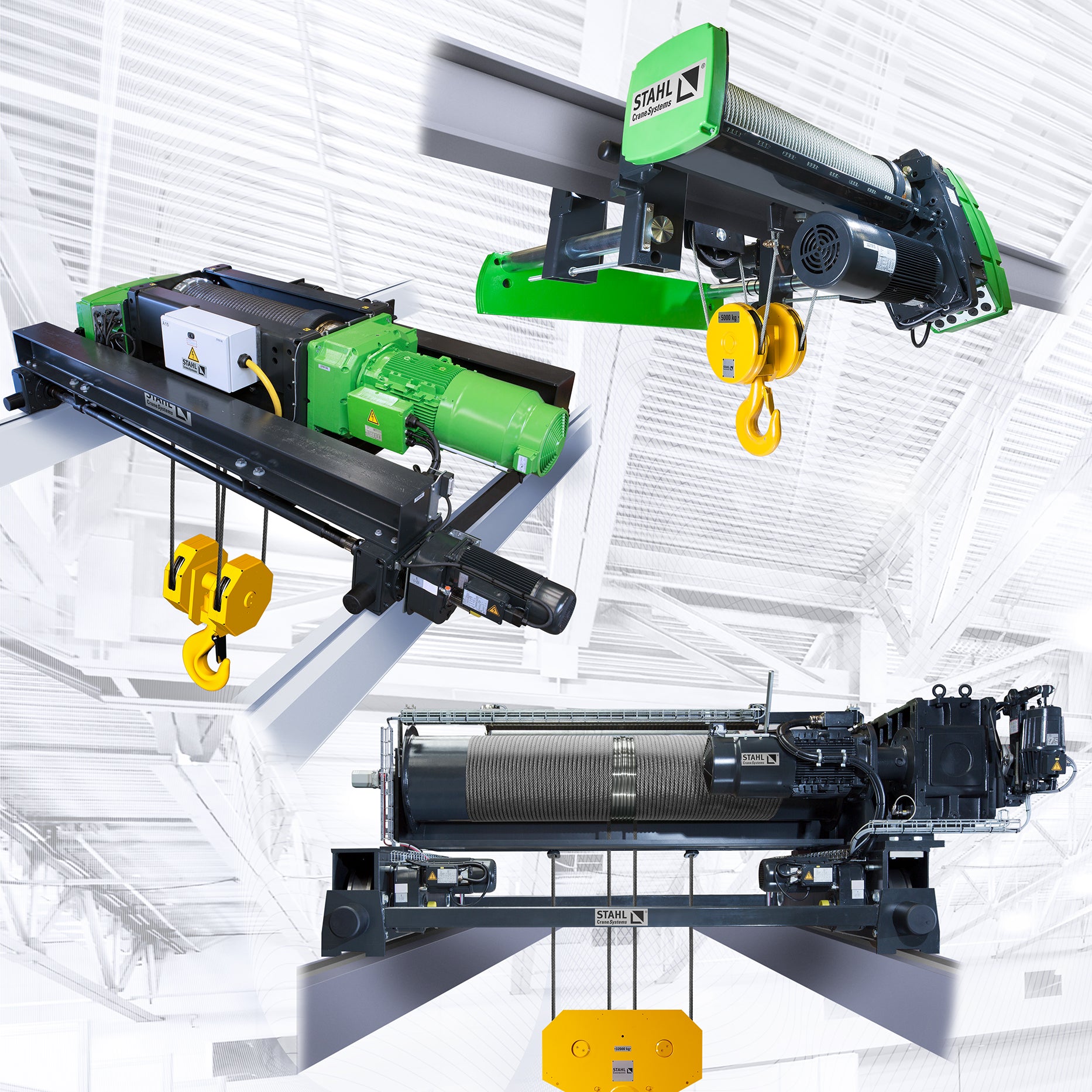 Stahl SH Wire Rope Hoist