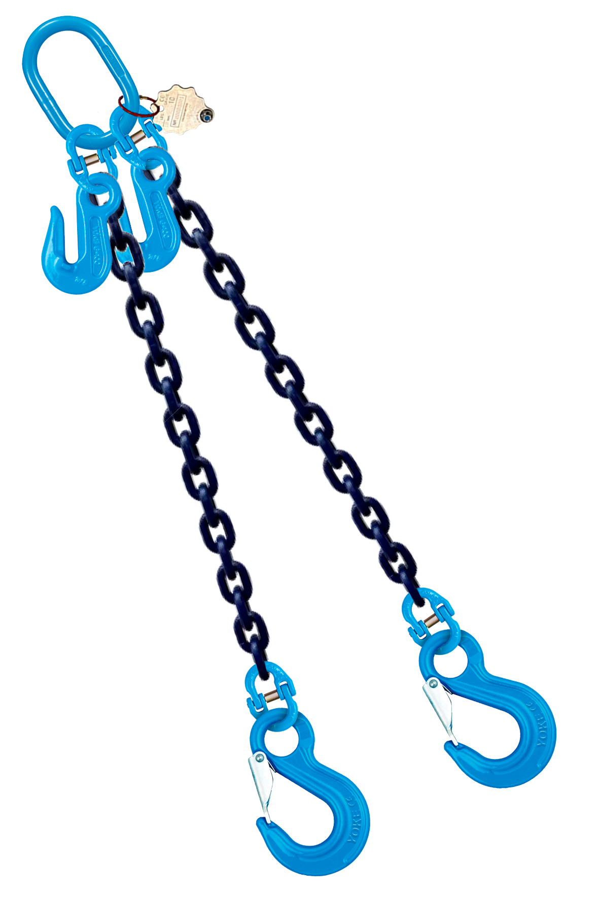 CX Digitalised G100 Double-leg Chain Sling - 22mm
