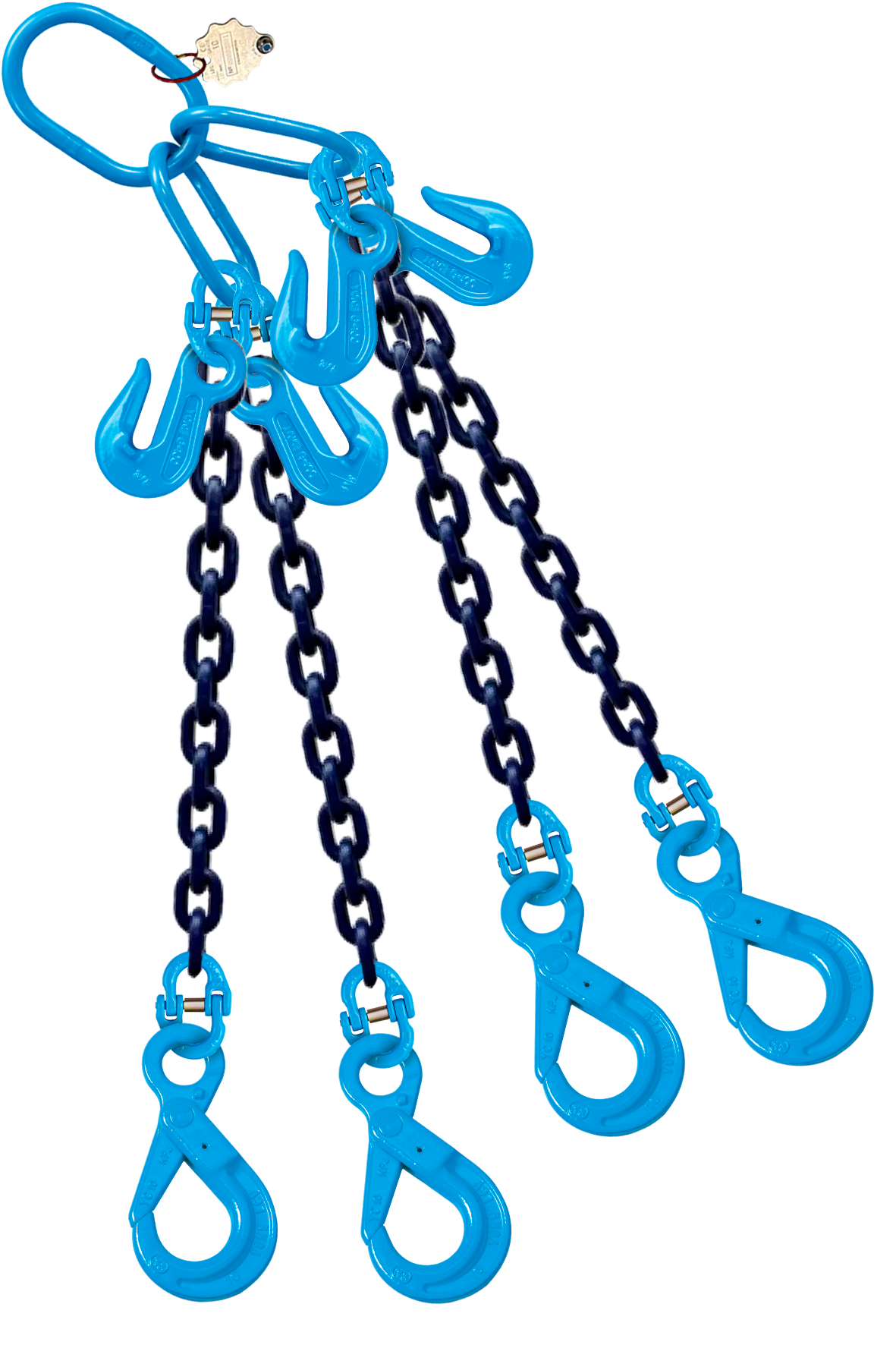 CX Digitalised G100 Four-leg Chain Sling - 8mm