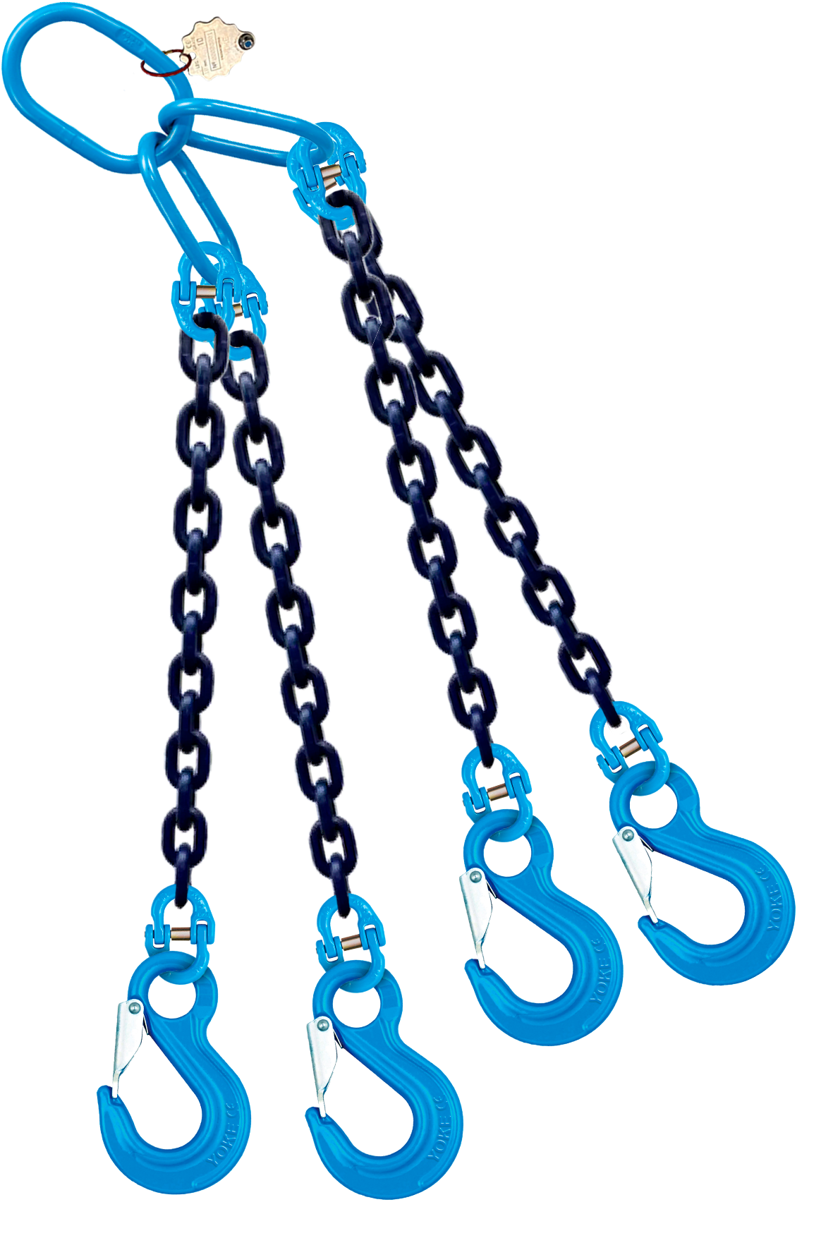 CX Digitalised G100 Four-leg Chain Sling - 10mm — Ballinphellic Lifting ...